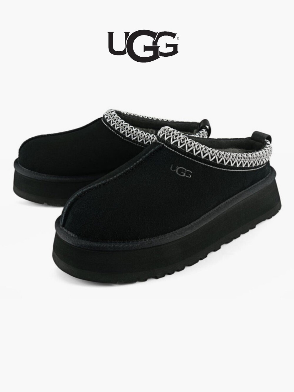 Sz 7 UGG Women's Tazz Slipper - Black